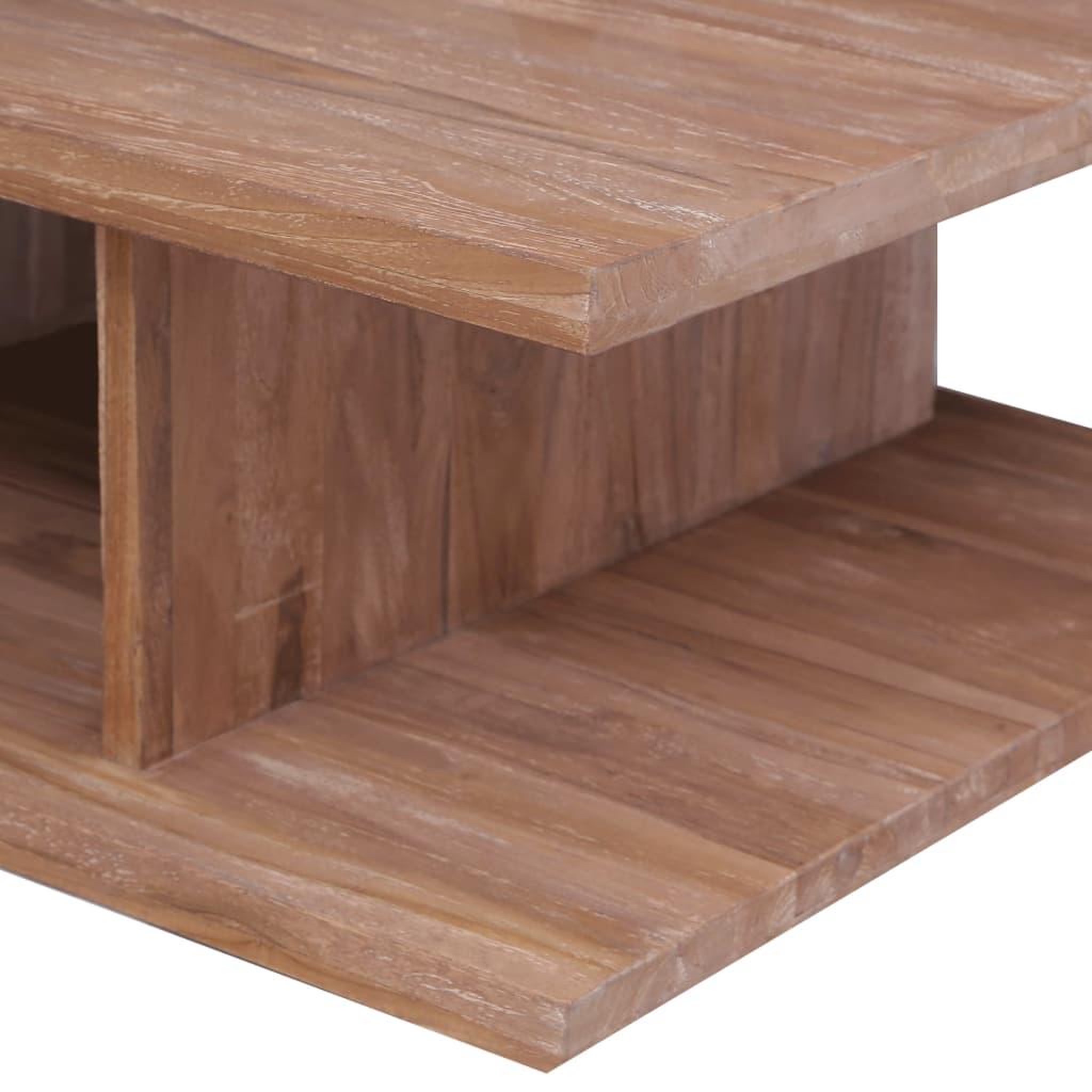 Voir la diapositive 5 : VIDAXL Table basse 70x70x30 cm bois de teck massif