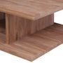 Voir la diapositive 5 : VIDAXL Table basse 70x70x30 cm Bois de teck massif