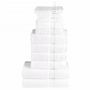 Voir la diapositive 1 : VIDAXL Ensemble de serviettes de qualité supérieure SOLUND 12pcs blanc