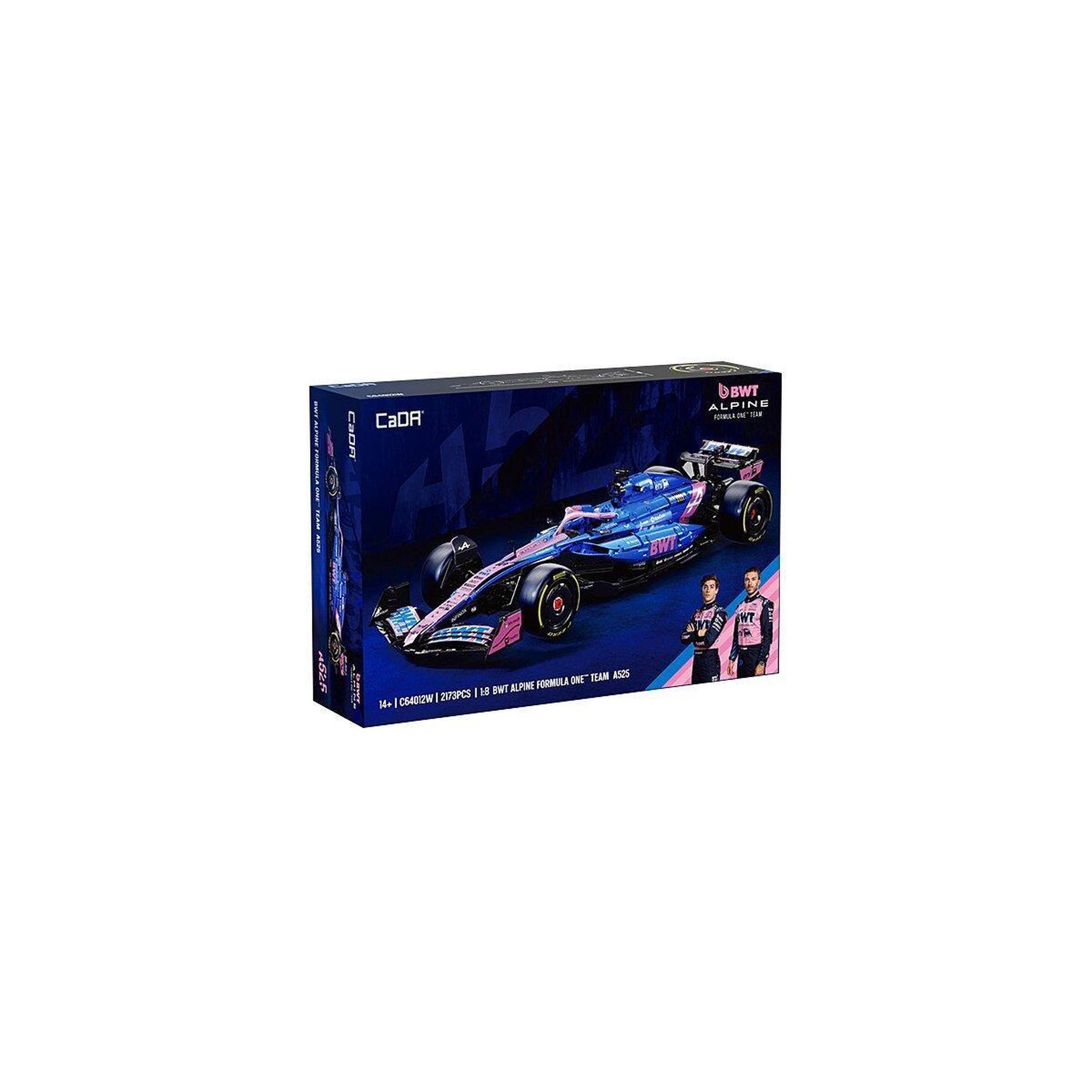 Voir la diapositive 3 : Jamara Cada bwt alpine formula one™ team a525 1:8 bleu bricks