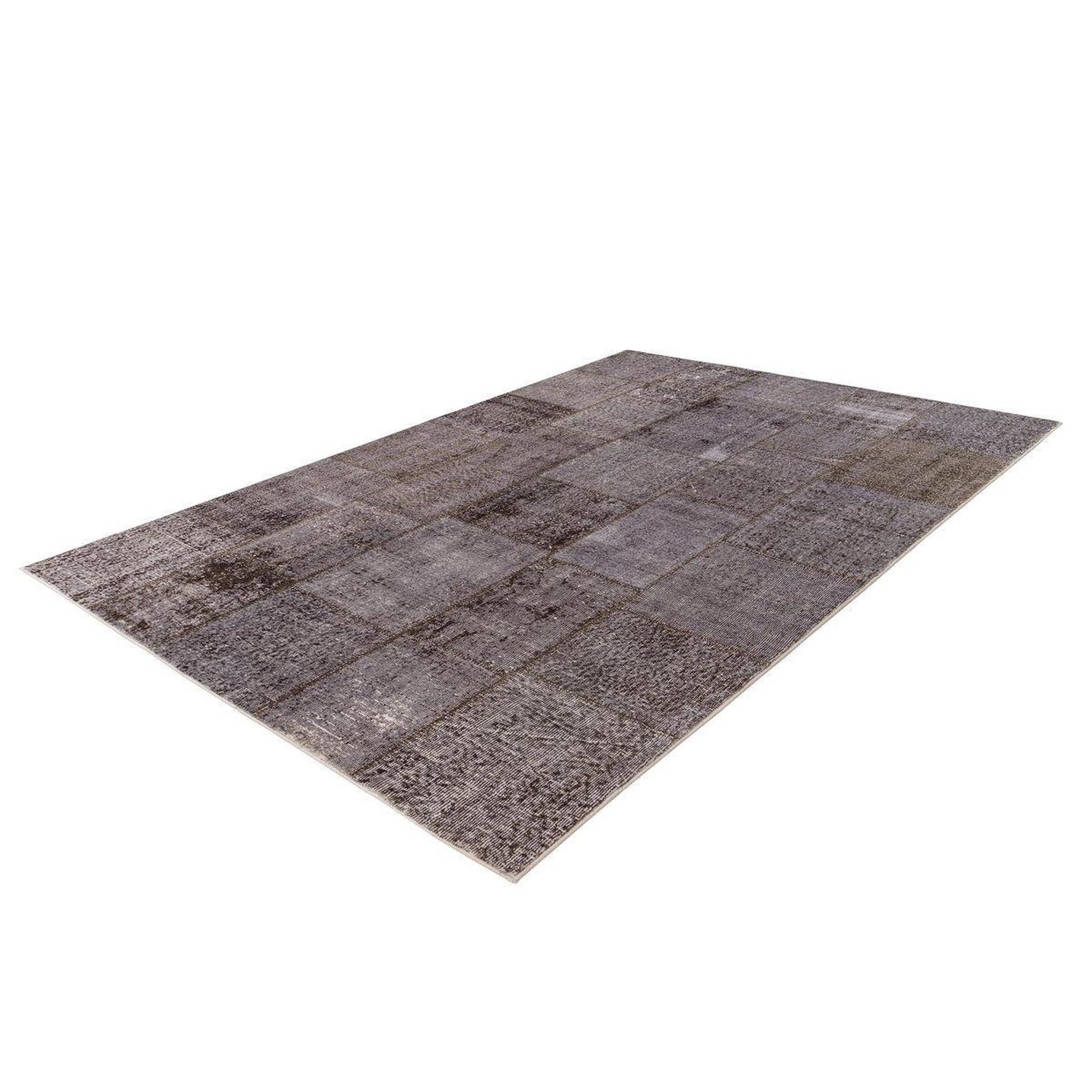 Voir la diapositive 4 : Paris Prix Tapis tissé à la main  piedmont  anthracite