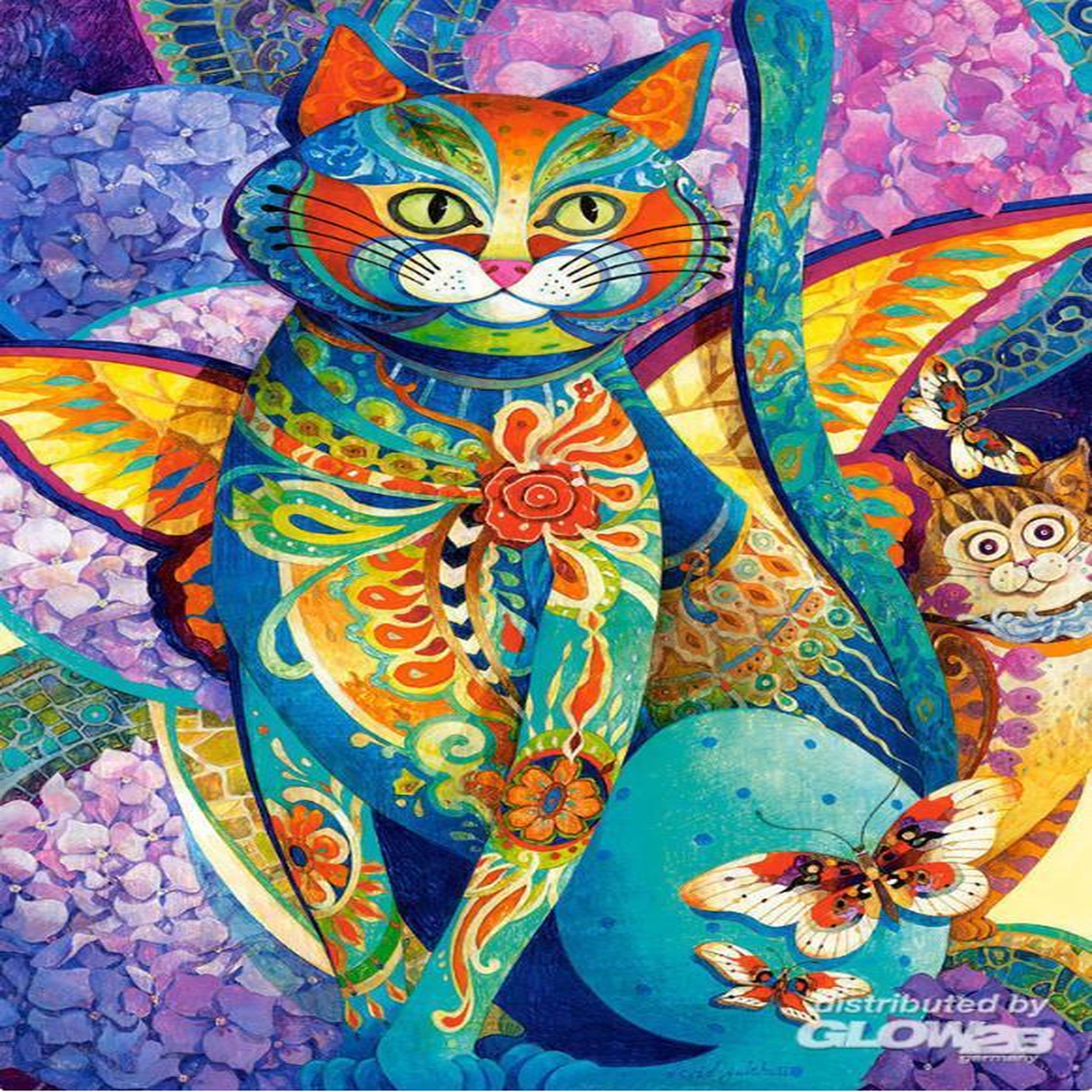 Voir la diapositive 4 : Castorland Puzzle 1500 pièces : Feline Fiesta