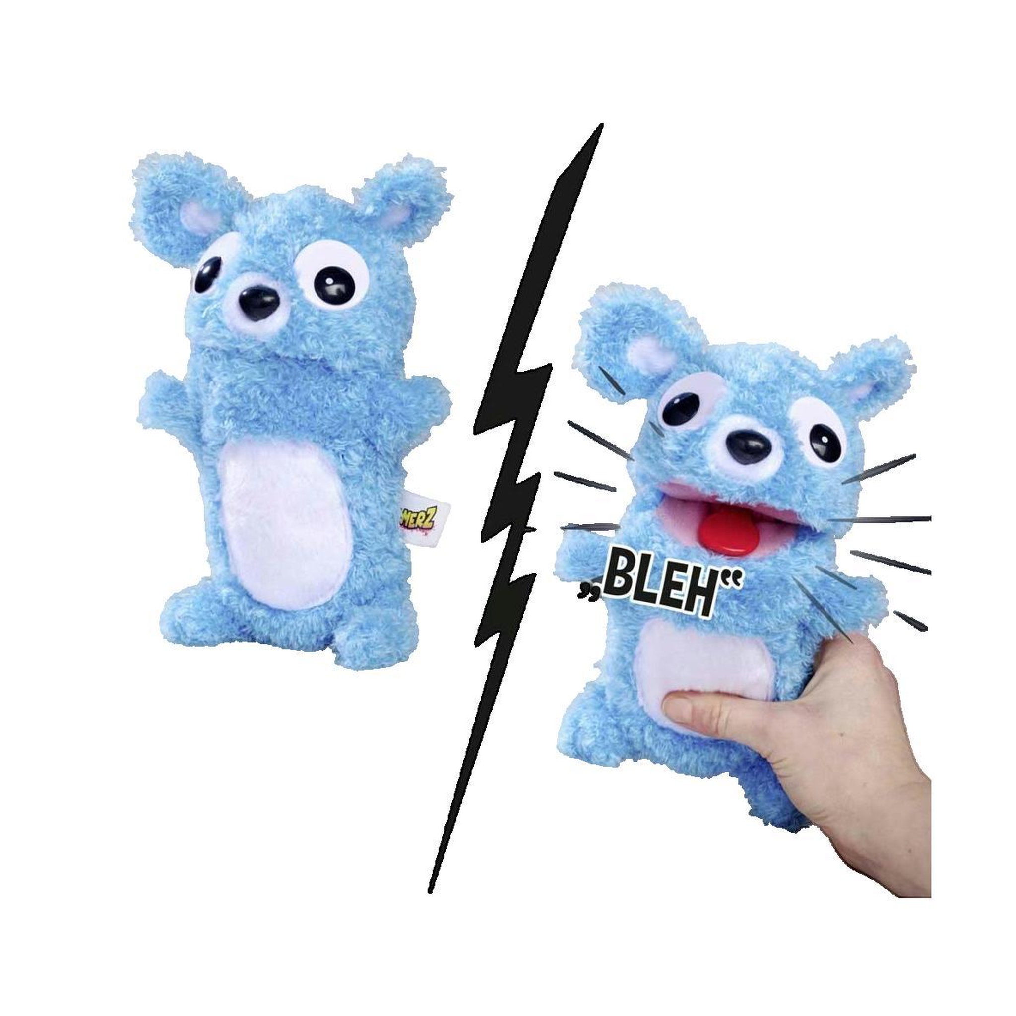 Voir la diapositive 2 : SILVERTORN Smoby - Screamerz - Peluche intéractive amusante - Ours - 25 cm - Bruits en la secouant ou appuyant sur le bouton
