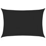 Voir la diapositive 2 : VIDAXL Voile d'ombrage 160 g/m^2 Noir 3,5x4,5 m PEHD