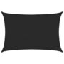 Voir la diapositive 2 : VIDAXL Voile d'ombrage 160 g/m^2 Noir 3,5x4,5 m PEHD
