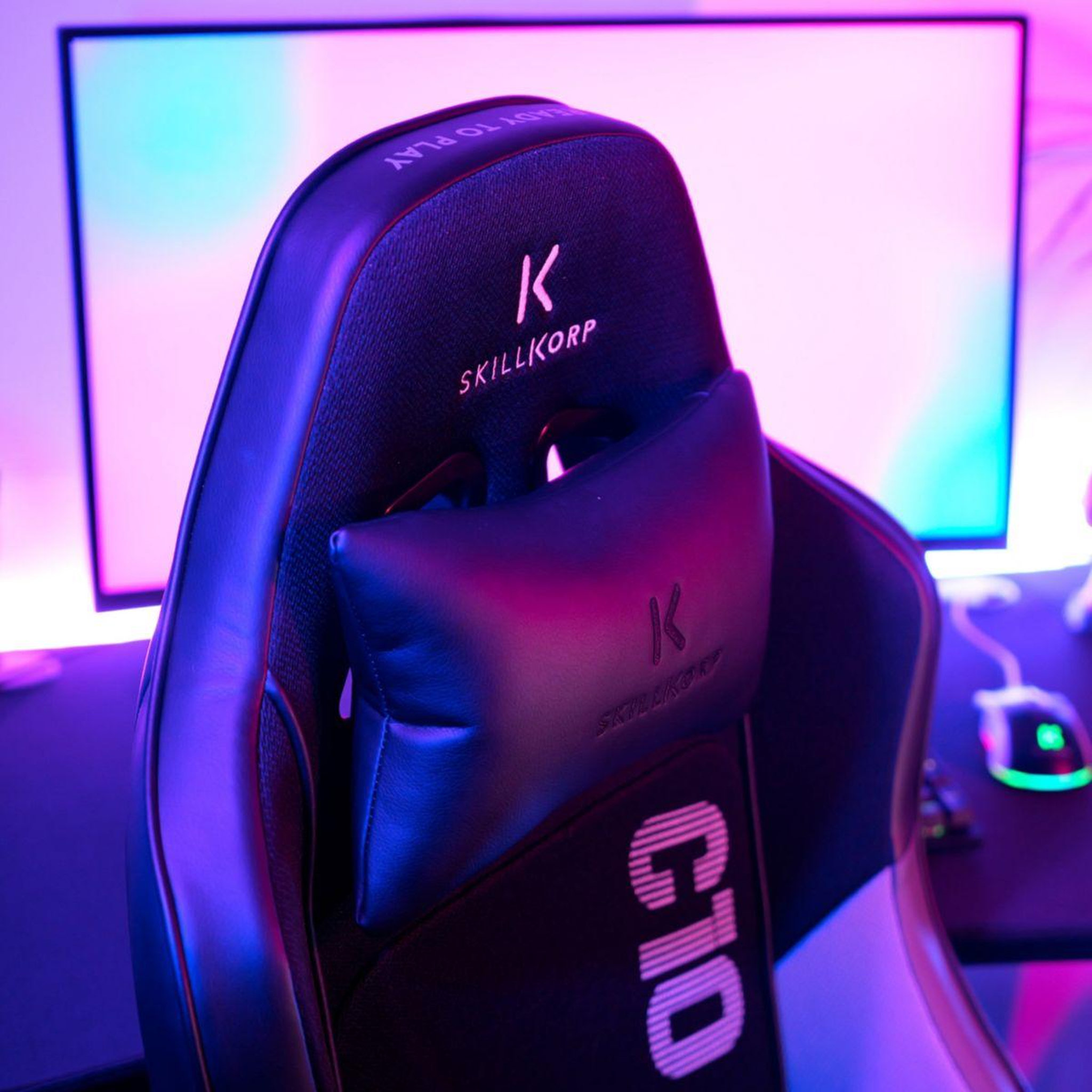 Voir la diapositive 4 : SKILLKORP Chaise gaming C10