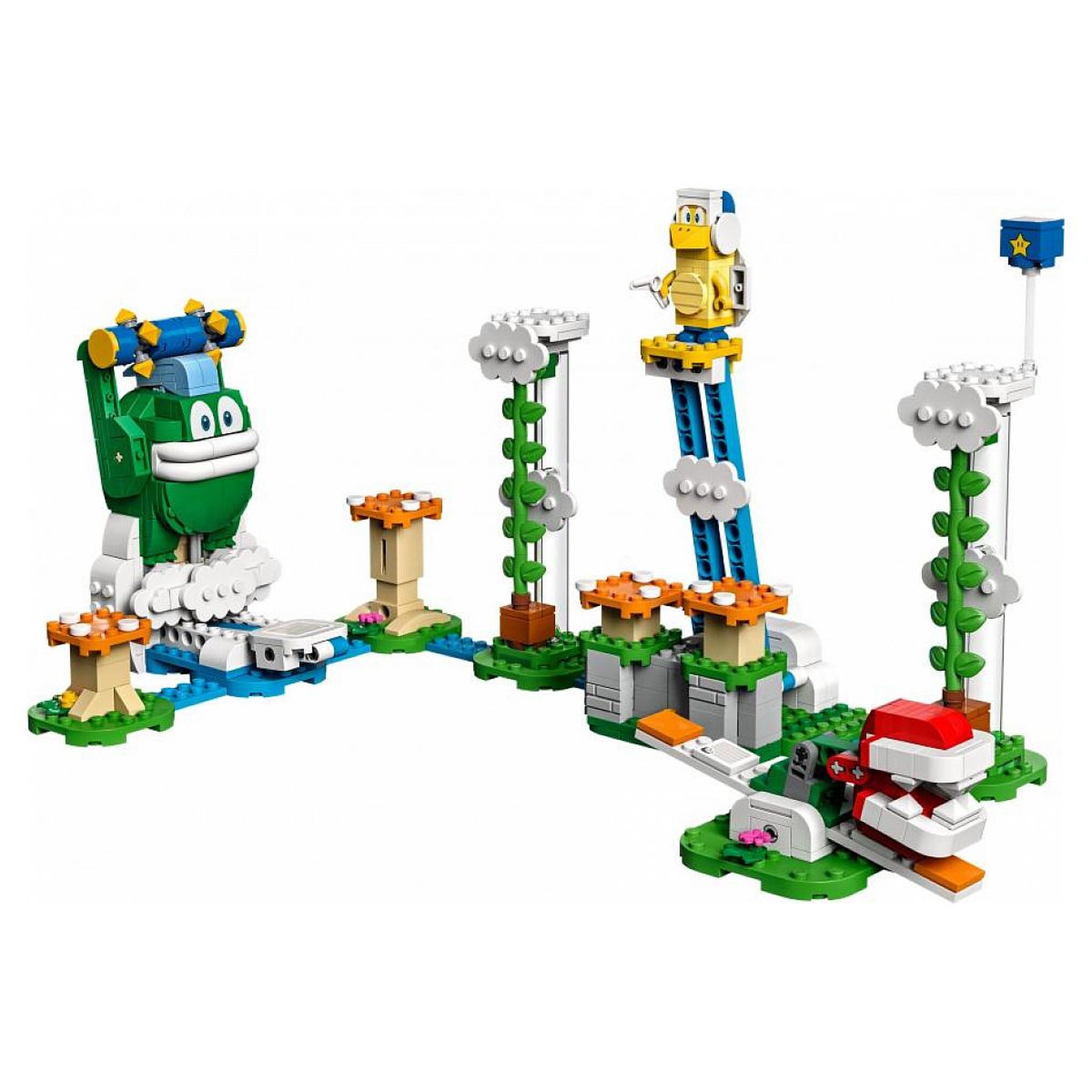 Voir la diapositive 4 : LEGO 71409 Ensemble d'extension le defi du maxi-spike sur un nuage