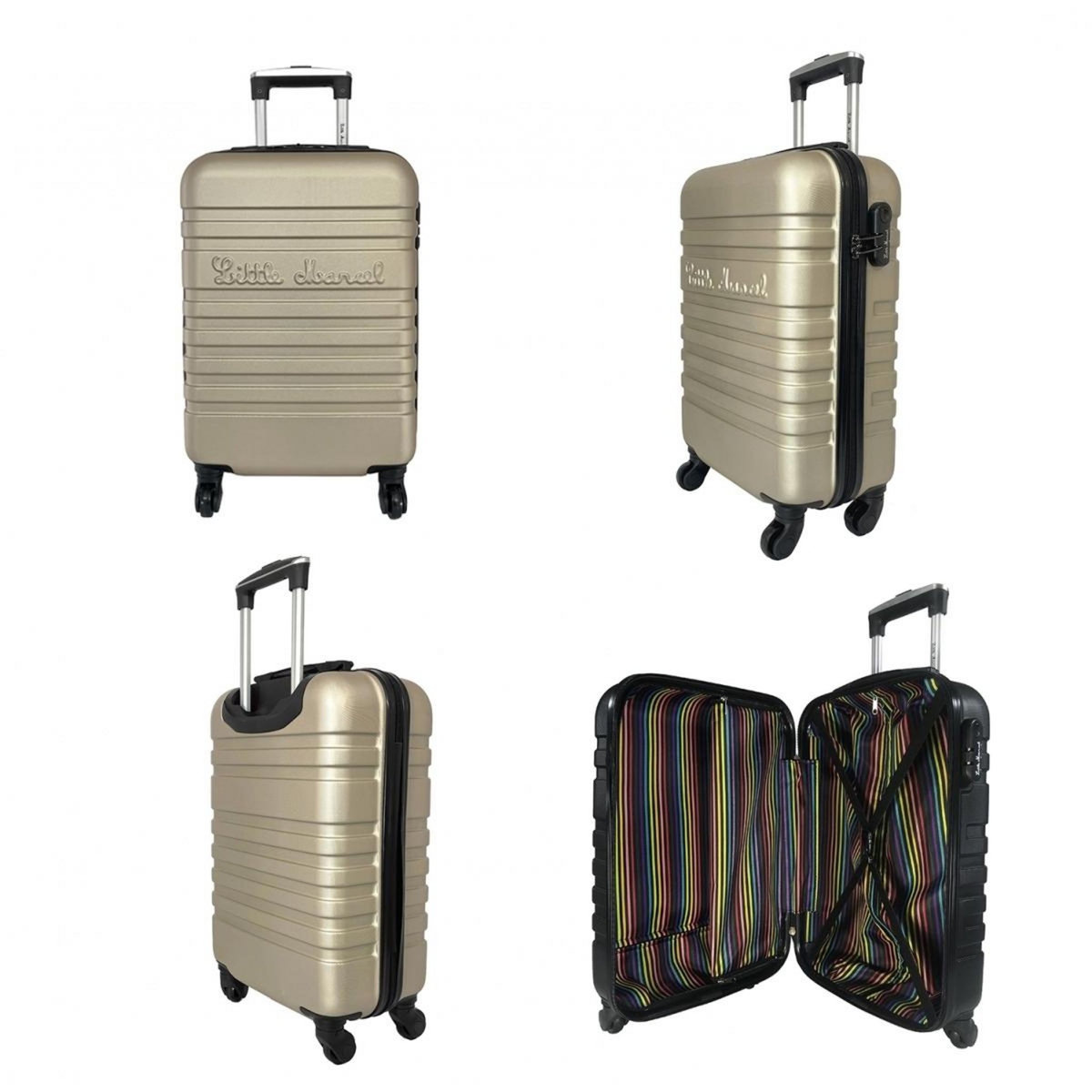 Little Marcel Lot 3 valises dont 1 valise cabine rigides
