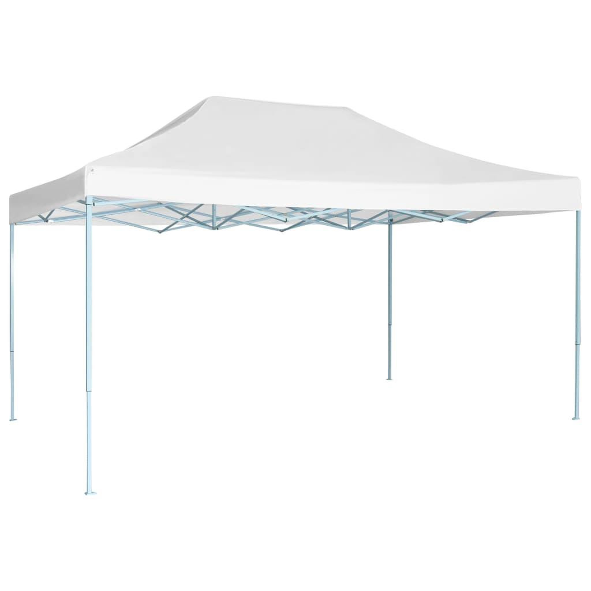 Voir la diapositive 1 : VIDAXL Tente de reception pliable professionnelle 3x4 m Acier Blanc