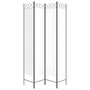 Voir la diapositive 4 : VIDAXL Cloison de separation 4 panneaux Blanc 160x220 cm Tissu