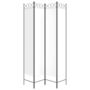 Voir la diapositive 4 : VIDAXL Cloison de separation 4 panneaux Blanc 160x220 cm Tissu