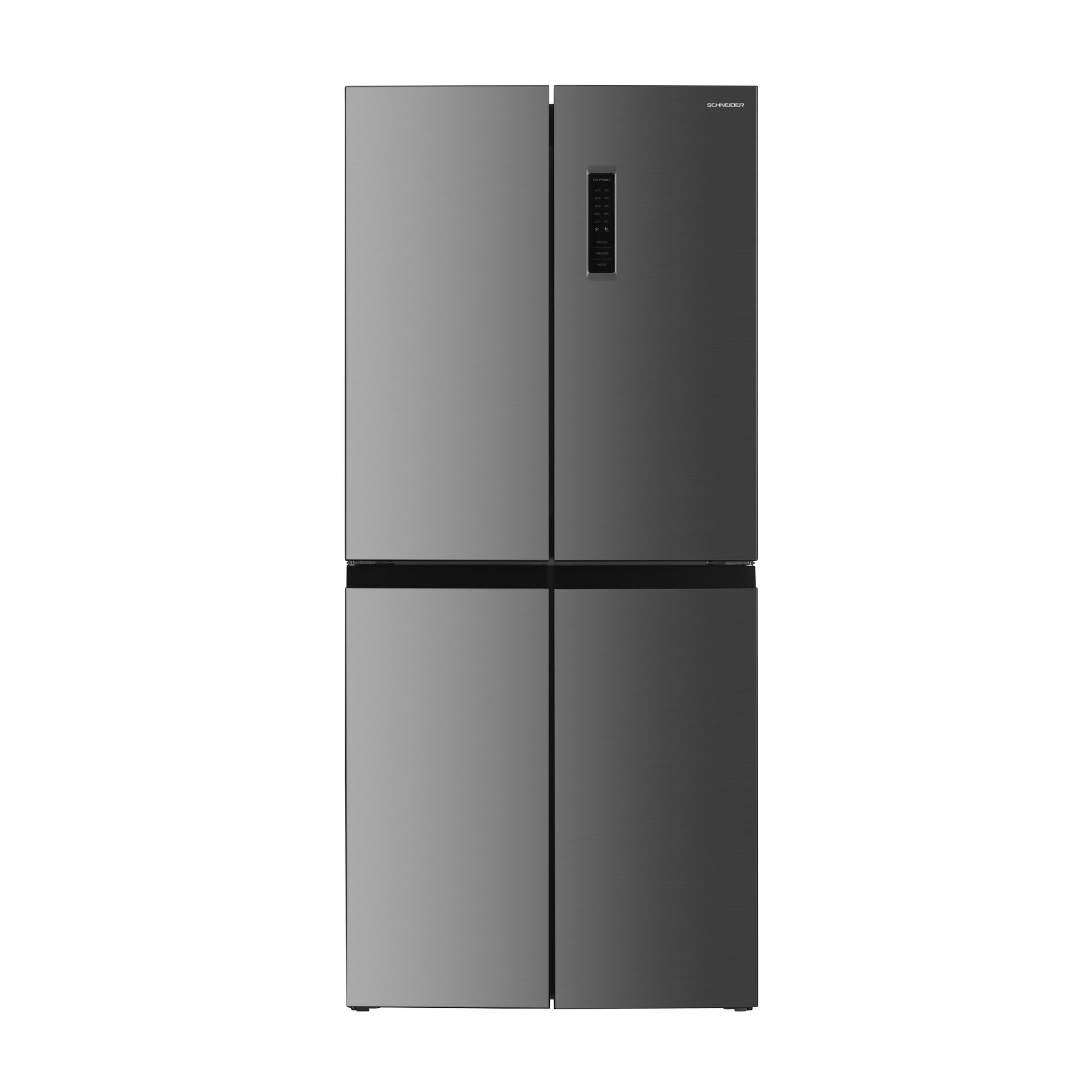 SCHNEIDER Réfrigérateur Multiportes 362L Inox - SCMD362HNF-XD