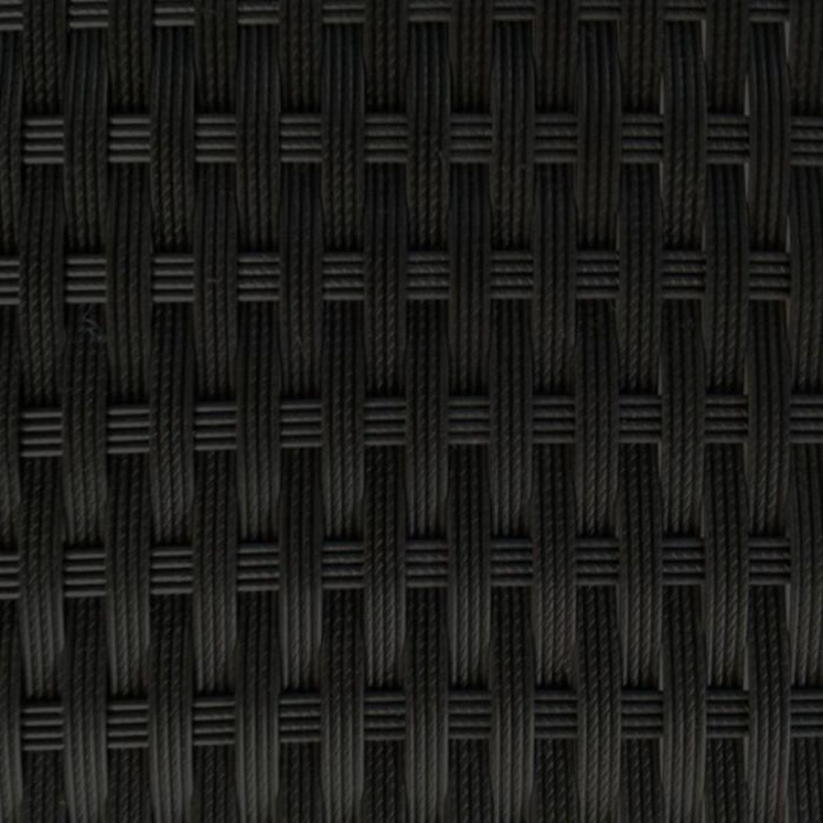 Paris Prix Salon de Jardin en Résine  Valentino  82cm Blanc & Noir