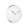 PRESENT TIME Horloge murale Leaf - Diam. 40 cm - Blanc