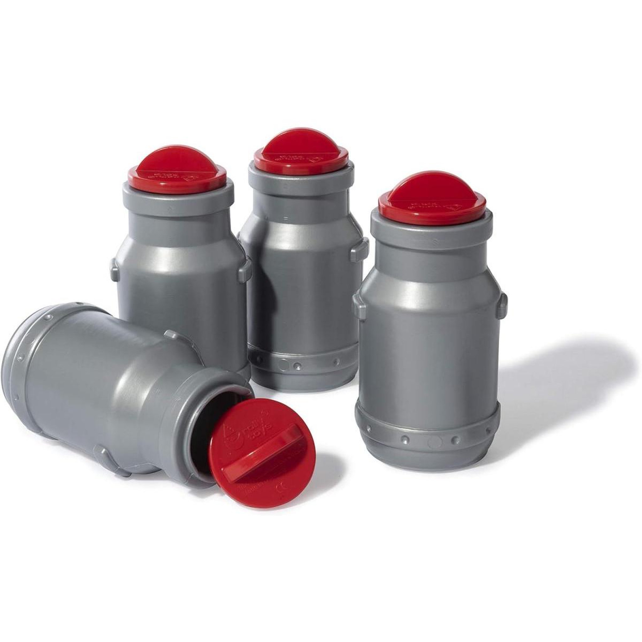 ROLLY TOYS 4 pots de lait - accessoire tracteur à pédales