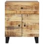 Voir la diapositive 3 : VIDAXL Table de chevet 50x33x60 cm Bois de manguier et d'ingenierie