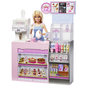 Voir la diapositive 3 : MATTEL Coffret Pause Café Barbie avec poupée barista et accessoires