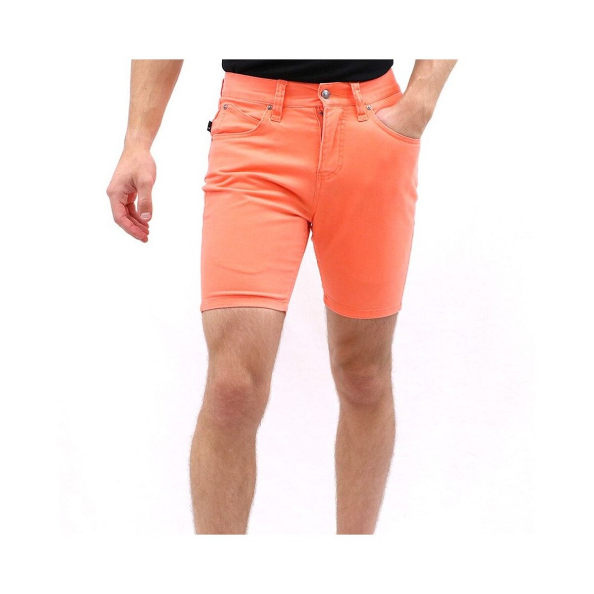 Bermuda orange homme hot sale