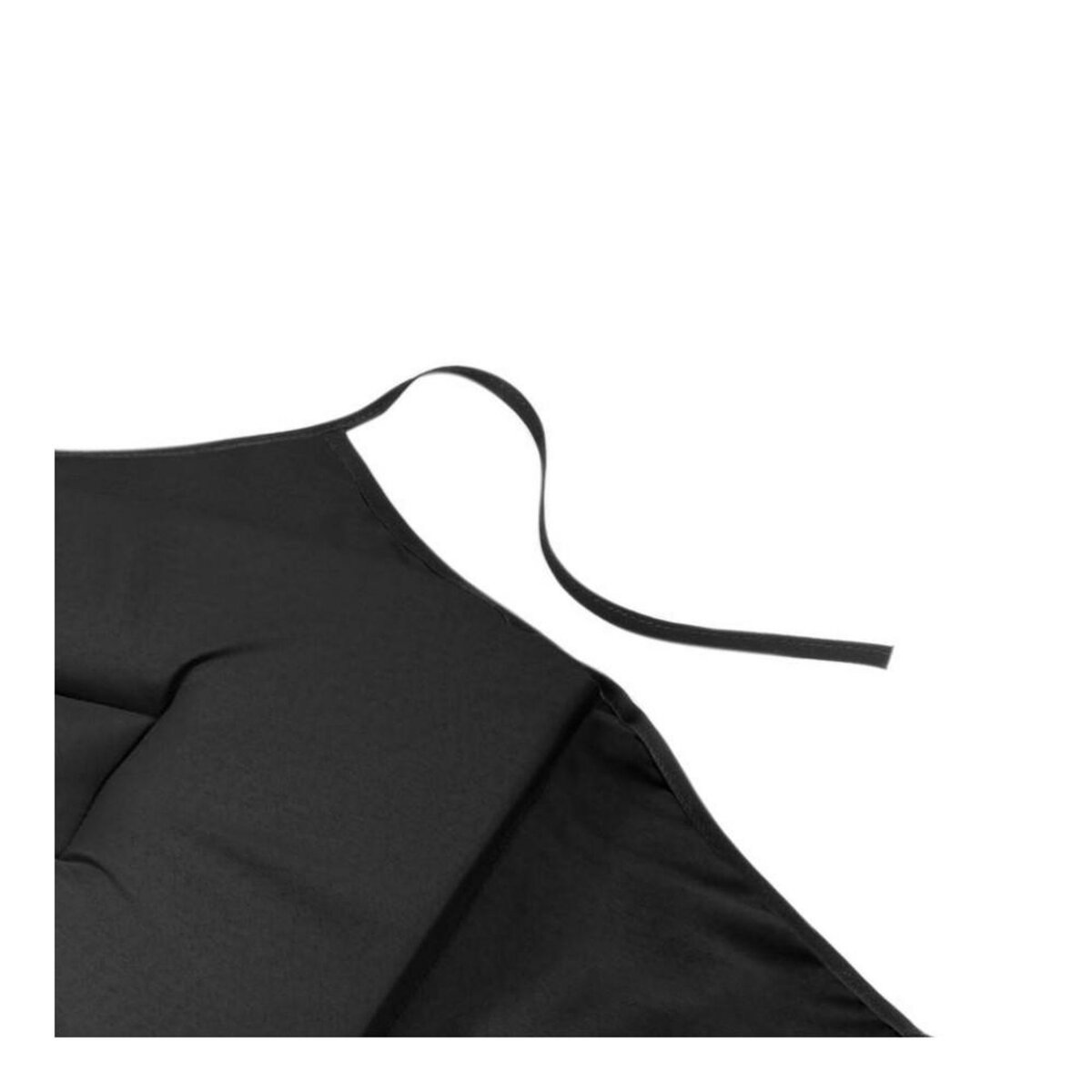 Douceur d'Intérieur Lot de 4 galettes de chaise à rabat coloris noir