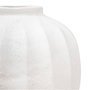 Voir la diapositive 3 : ATMOSPHERA Vase boule en céramique AMIA - H. 28 cm - Blanc