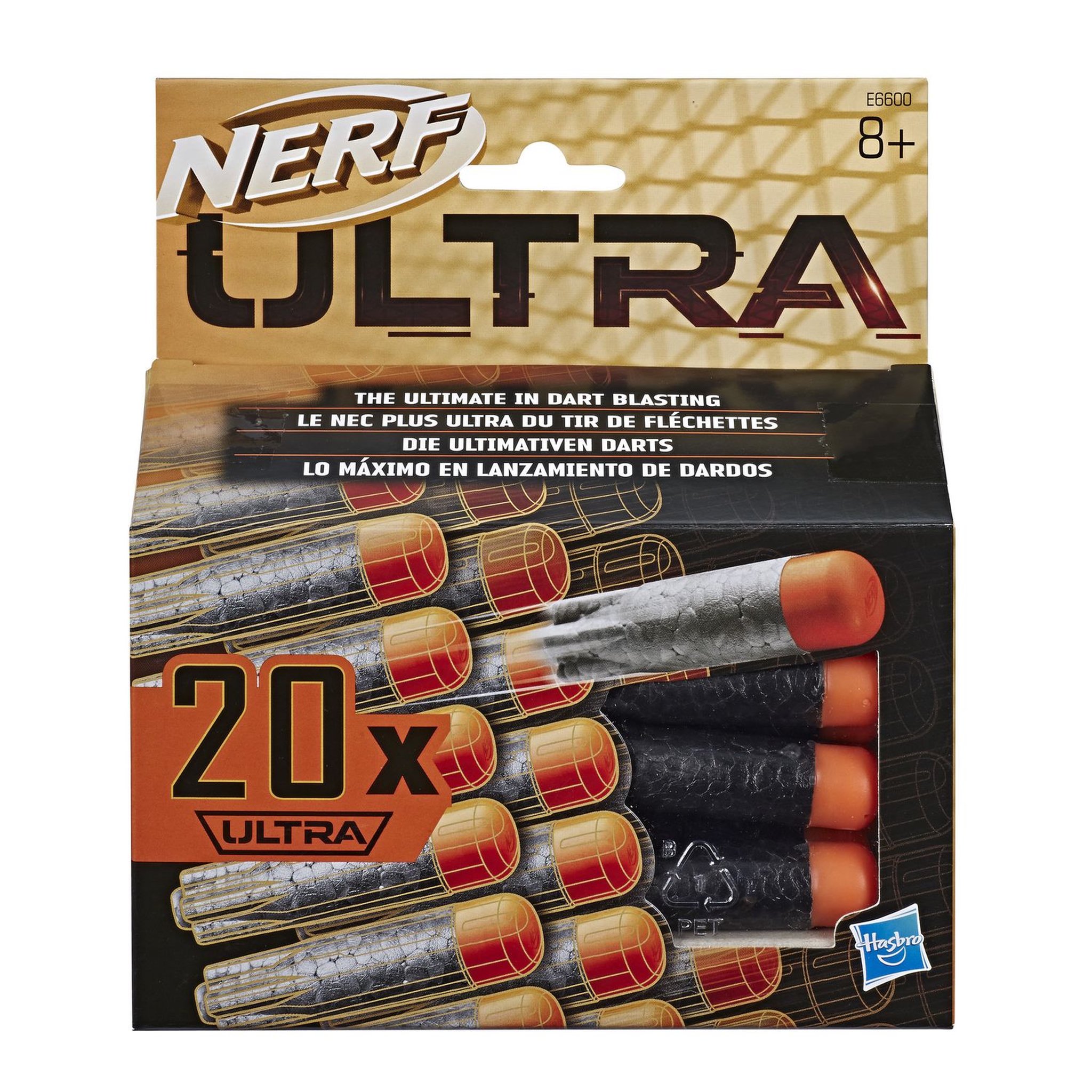 Voir la diapositive 1 : HASBRO Pack de 20 Fléchettes Nerf Ultra