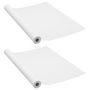 Voir la diapositive 2 : VIDAXL Films autoadhesifs pour meubles 2 pcs Blanc 500x90 cm PVC