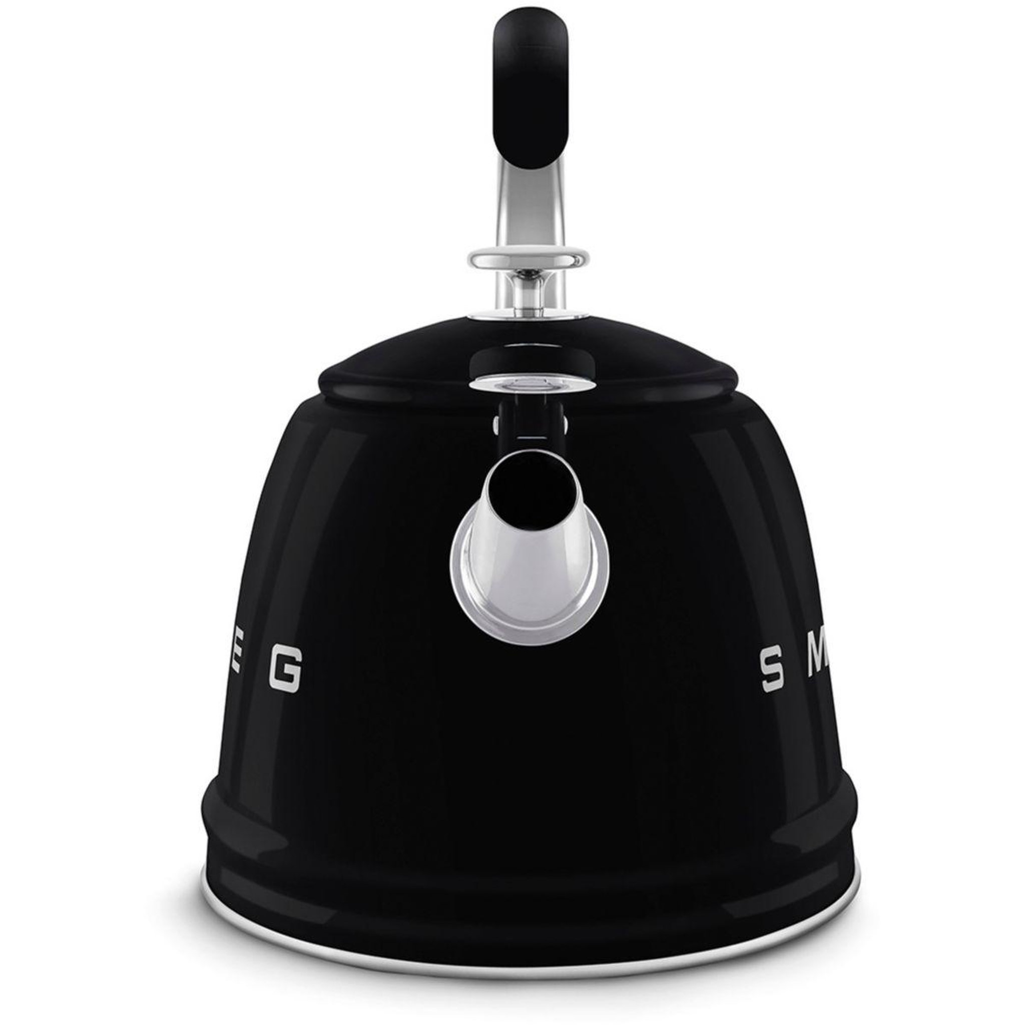 Voir la diapositive 2 : SMEG Bouilloire sifflante 2.3l noir
