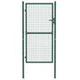 Voir la diapositive 4 : VIDAXL Portail de cloture acier 100x175 cm vert