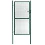 Voir la diapositive 4 : VIDAXL Portail de cloture acier 100x175 cm vert