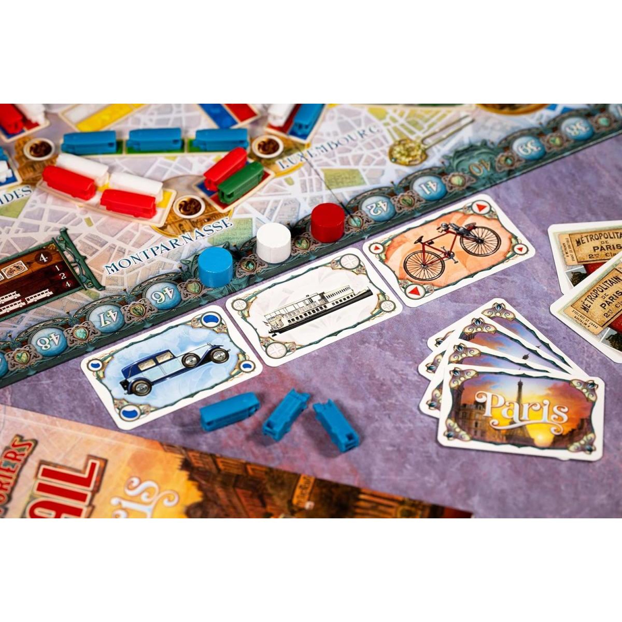 Voir la diapositive 3 : Asmodee Les aventuriers du rail - Paris