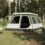 Voir la diapositive 3 : VIDAXL Tente familiale a dome 8 personnes vert liberation rapide