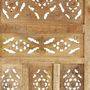 Voir la diapositive 4 : VIDAXL Cloison de separation 3 panneaux 120x165 cm Bois de manguier