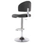 Voir la diapositive 2 : VIDAXL Tabouret de bar Gris Similicuir