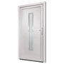 Voir la diapositive 3 : VIDAXL Porte d'entree Blanc 98x200 cm PVC