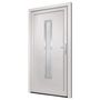 Voir la diapositive 3 : VIDAXL Porte d'entree Blanc 98x200 cm PVC