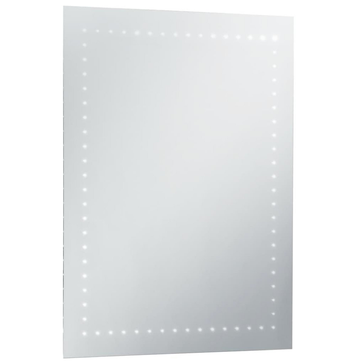 VIDAXL Miroir mural a LED pour salle de bains 60x80 cm