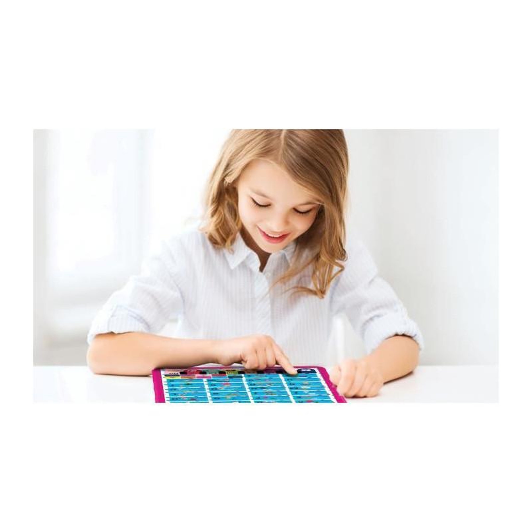 Voir la diapositive 2 : Lexibook Un poster éducatif parlant bilingue FR/EN, pour apprendre l'alphabet, du vocabulaire et l'orthographe avec les Princesses Disne