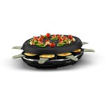 TEFAL Raclette RE31E810 eco 8 coupelles noir