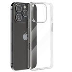 MOXIE Pack coque et verre trempé 2,5D Moxie pour iPhone 16 Pro Transparent