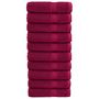Voir la diapositive 1 : VIDAXL Serviettes de douche de qualité supérieure SOLUND 10 pcs