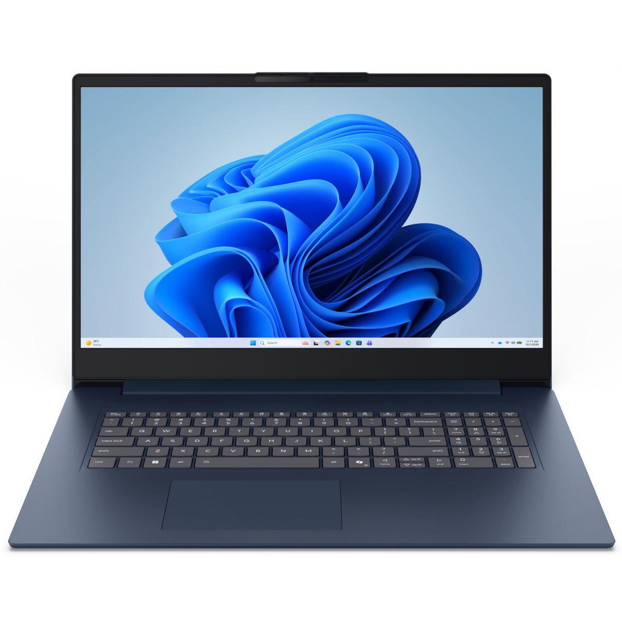 Lenovo Ordinateur portable ideapad slim 3 17iwc11 cosmic blue 17,3  intel core 3 304 8 go ram ddr5 ssd 256 go