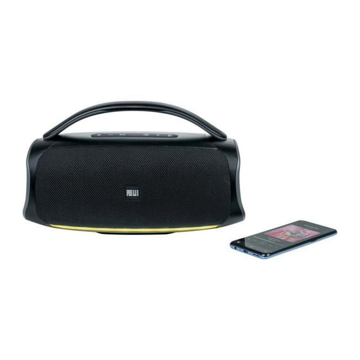BIGBEN PARTY Enceinte sans fil lumineuse - BIGBEN - Mainstream 4 - Bluetooth, 100W, USB, Micro-SD, AUX-IN, Batterie 6000mAh