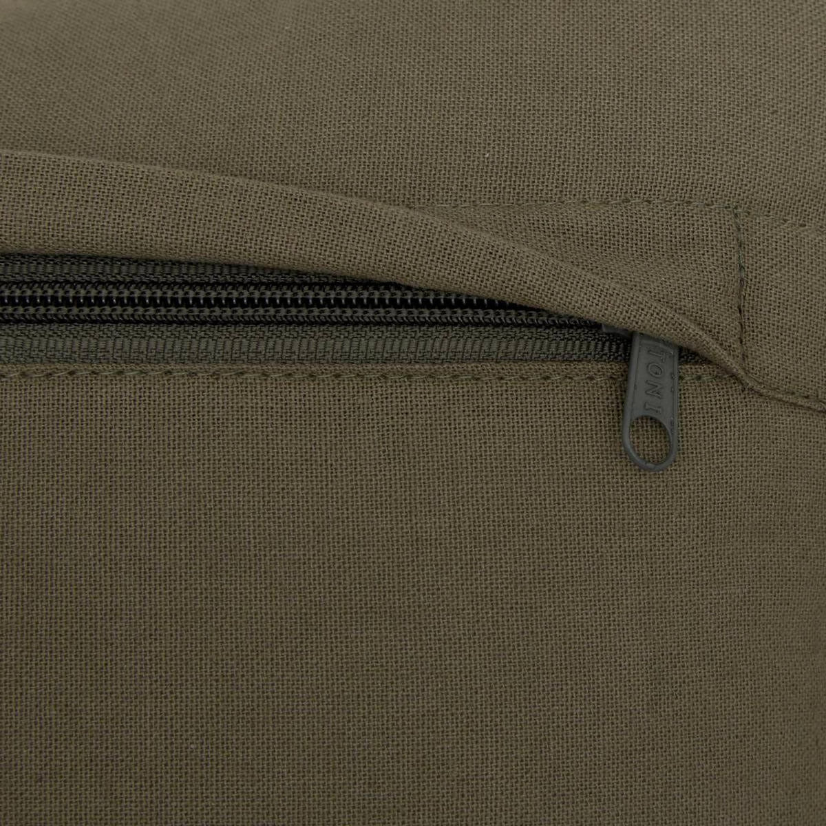 ATMOSPHERA Coussin Déco à Rayures  Groove  40x40cm Vert