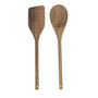 Voir la diapositive 1 : Paris Prix Cuillère & Spatule en Bois  Acacia  30cm Marron