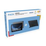 Samsung Pack Tablette tactile Samsung Galaxy Tab S9 FE 10,9 128 Go Gris Anthracite + Cover Noir