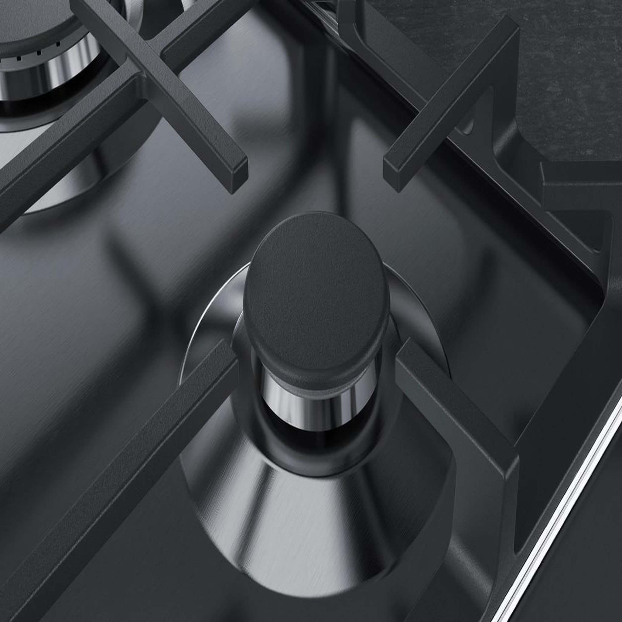 Voir la diapositive 3 : Neff Table de cuisson à gaz 75cm 5 feux inox - t27ds59n0