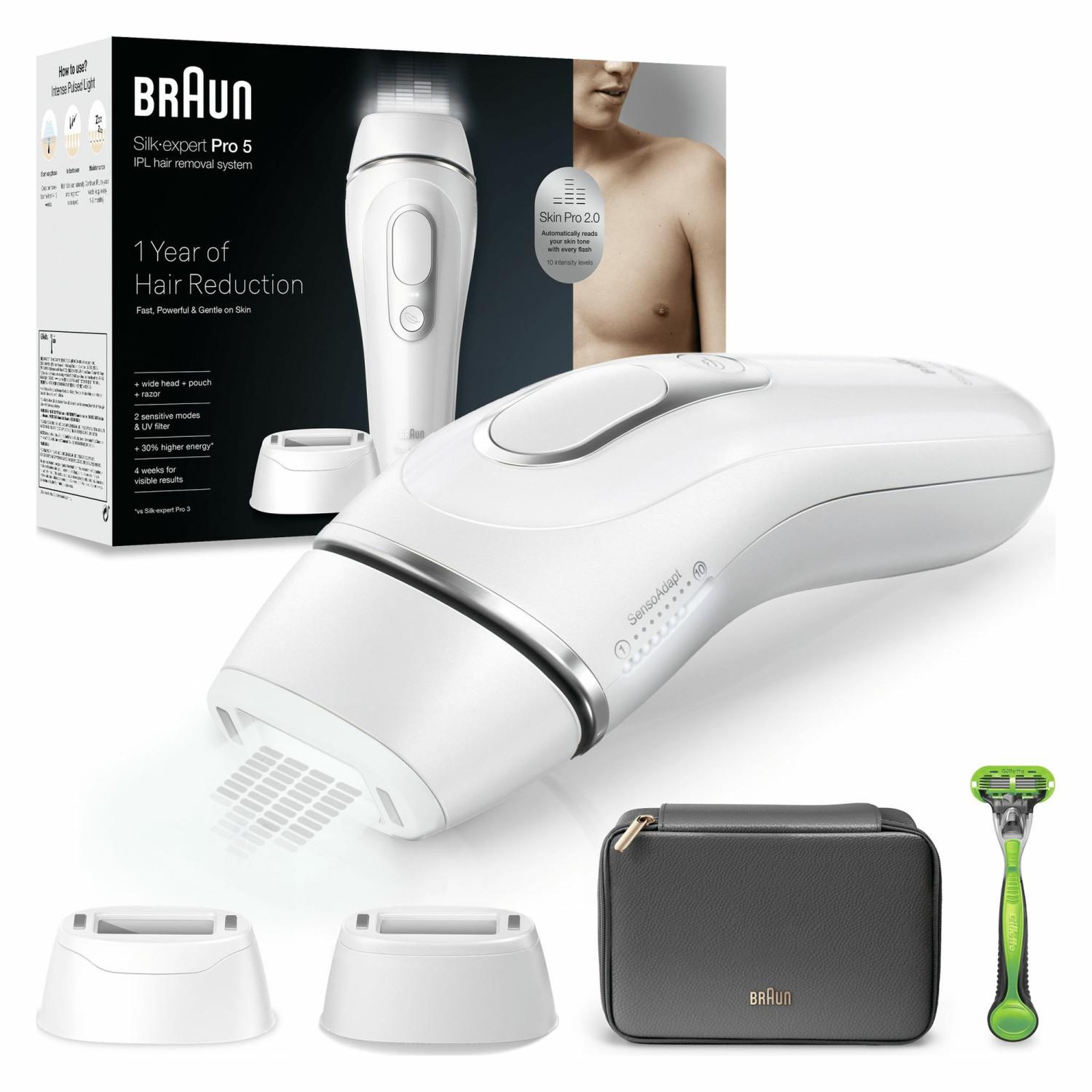 BRAUN Braun Silk-expert Pro PL5145 Lumière pulsée Blanc