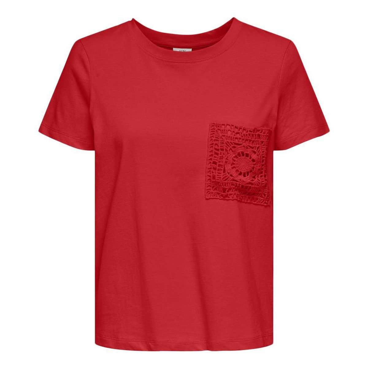 JACQUELINE DE YONG T-shirt Rouge Femme JDY Selma