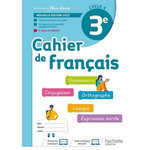 CAHIER DE FRANCAIS 3E. EDITION 2022, Bertagna Chantal