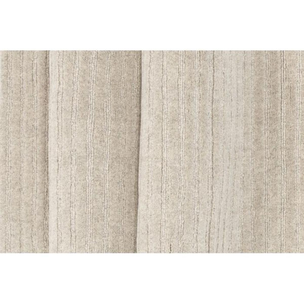 Paris Prix Tapis Design  Milton  70x200cm Gris Clair